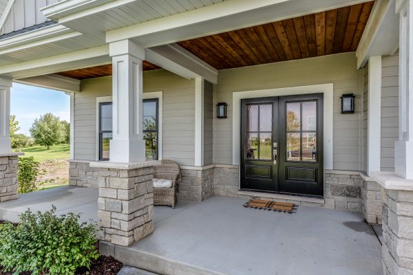Concrete Porch Construction in Lansing