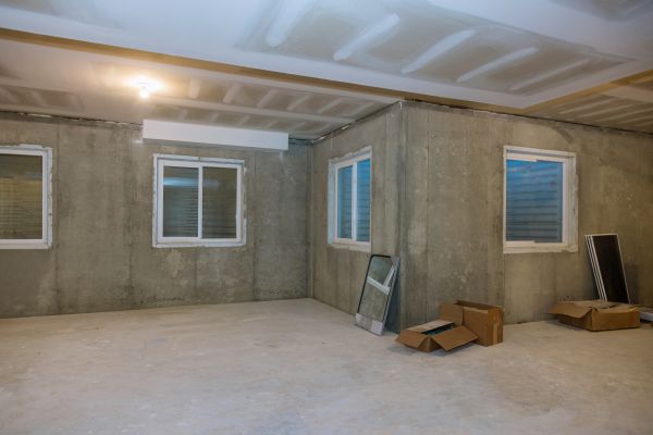Basement Concrete Installation in Lansing