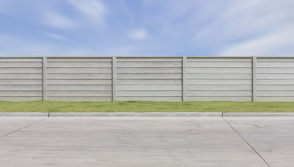 Concrete Fence Installation in Lansing