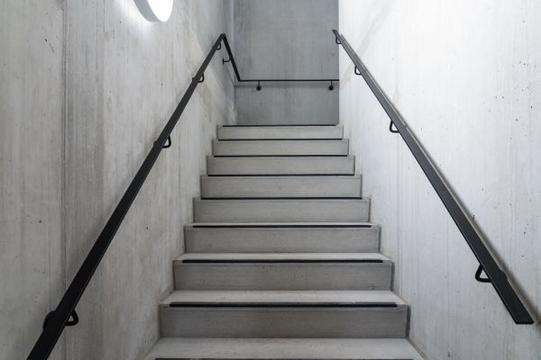Cement Staircase Installation in Lansing
