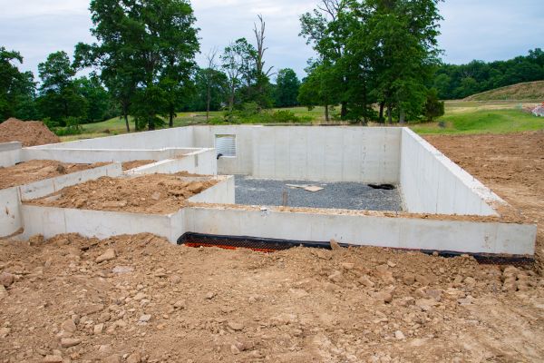 Basement Foundation Pouring in Lansing