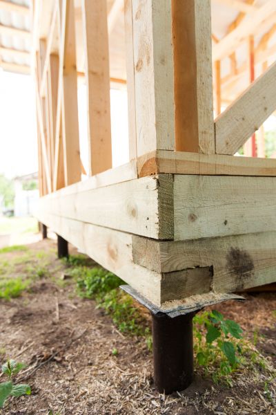 Barn Footing Installation in Lansing