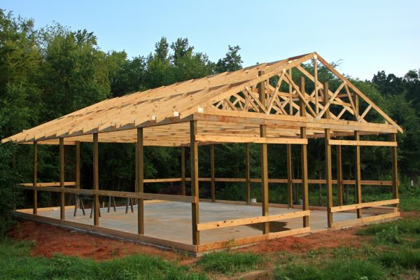 Barn Pad Installation in Lansing