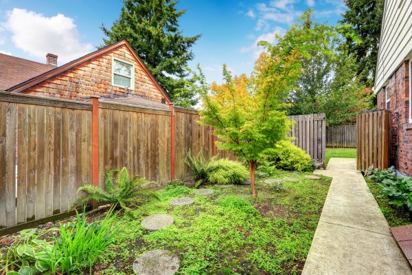 Backyard Walkway Construction in Lansing